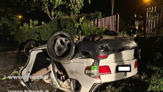 Itali/ Aksident i tmerrshëm, shoferi shqiptar humb kontrollin e automjetit (FOTO)