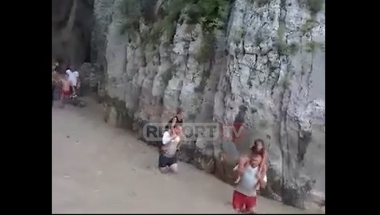 Pamjet/ Si u shpëtuan katër fëmijët brenda kanionit të Holtës 