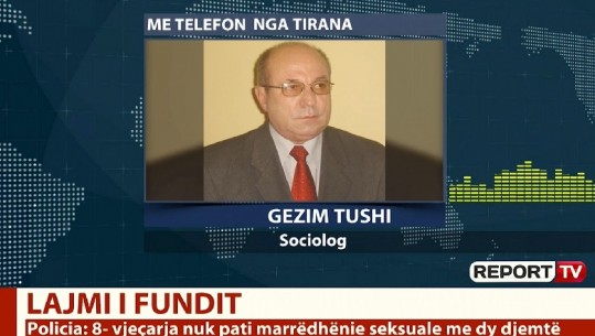 Ngacmimi i të miturës në Durrës, sociologu Tushi për Report Tv: Ka raste të fshehura, të mësohet kultura e denoncimit