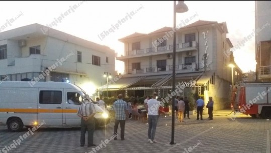 Zjarr në një restorant pranë 'Elbasan Arena', panik te qytetarët (FOTO)
