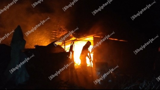 Gjirokastër/ Zjarr i përmasave të mëdha në një banesë, rrezikohet një objekt kulti 