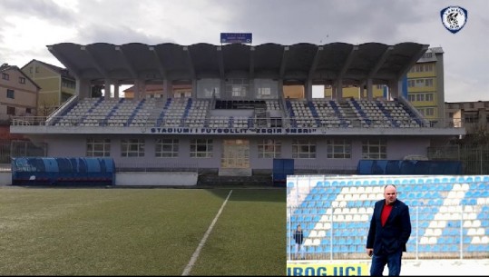 Dje bëri betimin/ Safet Gjici nis të hënën punimet për ndërtimin e stadiumit të ri të Kukësit, 5 mln Euro fond