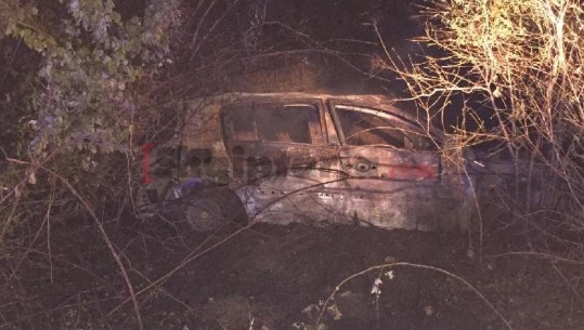 Delvinë, shpërthen impianti i gazit, shkrumbohet makina, burri digjet brenda, shpëton gruaja (VIDEO)