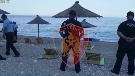 Anti-informaliteti/ Lirohen 2000 m2 plazh publik në Himarë e Durrës, nën hetim 5 pronarë (VIDEO)