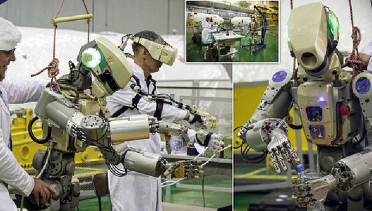 Fedor, roboti rus që qëllon dhe drejton do të shkojë në orbitën hënore