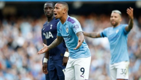 Manchester City dhe Totenham ndahen në barazim, Jesus i anulohet goli në fund