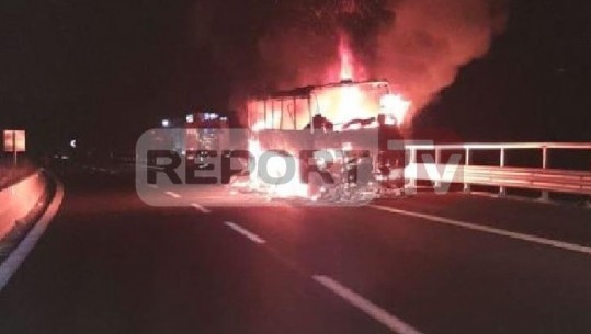 'Në fillim pati tym, më pas dolën flakët', tifozi i Partizanit rrëfen djegien e autobuzit