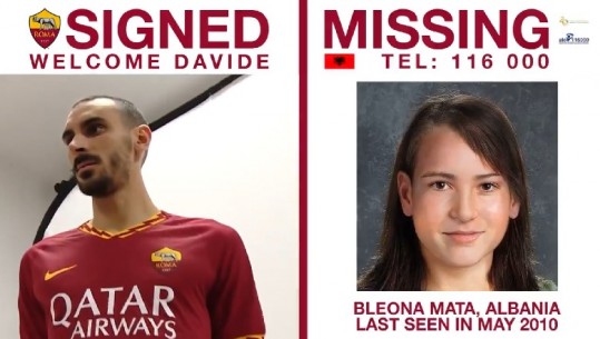 Në kërkim të njerëzve të humbur/ Skuadra e Romës publikon foton e Bleona Matës 