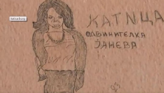 Maqedonia e Veriut/ Katica Janeva dikur simbol edhe i të burgosurëve në muret e qelive të Shutkës