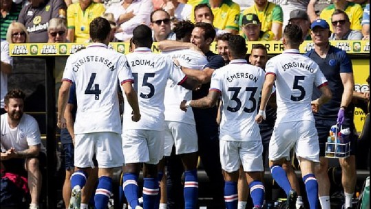 Chelsea gjen fitoren e parë në ‘Premier League’, mposht me vështirësi Norwich-in