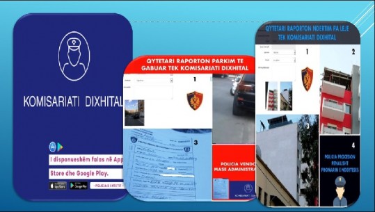 Aplikacioni 'Komisariati Dixhital'/ Raste reale ku qytetarët raportojnë shkeljet e ligjit