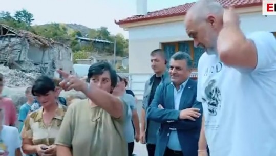 Tërmeti në Korçë/ Qytetarja: Më thonë se nuk do ma rregulloni shtëpisë se e kam blu! Rama i përgjigjet me batutë