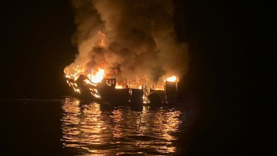 Kaliforni, rikuperohen trupat e 25 viktimave të zjarrit që udhëtonin me varkë për në ishullin e Santa Cruz