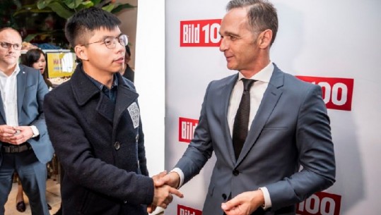Acarohen marrëdhëniet mes Kinës dhe Gjermanisë pas takimit të aktivistit Joshua Wong me ministrin e Jashtëm gjerman