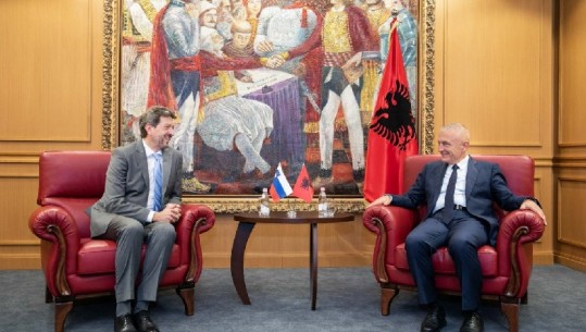 Meta pret ambasadorin e ri të Sllovenisë: Vlerësuam marrëdhëniet e mira ndërmjet dy vendeve