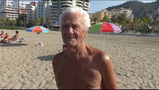Plazh vjeshte në Vlorë (VIDEO)