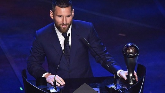 Çmimet e FIFA-s, Messi shpallet 