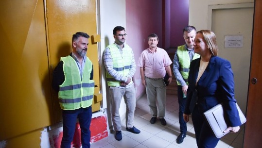 Pas tërmetit/ Ministrja Denaj: Prioritet siguria e qytetarëve, kontroll i sigurimit teknik të ashensorëve