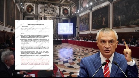 'Venecia': Meta shkeli Kushtetutën me dekretin për anulimin e zgjedhjeve, shkarkimin e gjykon Kuvendi /DRAFTI
