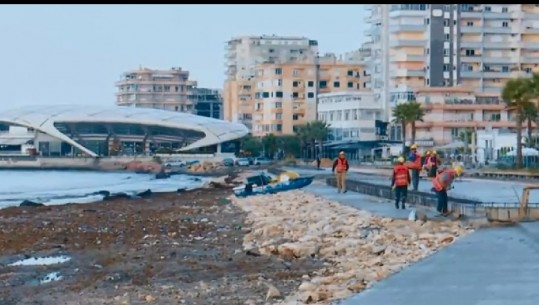 Rehabilitohet vija bregdetare dhe Sheshi 'Taulantia' në Durrës (VIDEO)