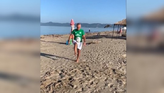 Sot zgjedhjet e Metës/ Presidenti mesazh nga plazhi: E diela është më e bukur kur nis sportive (VIDEO)
