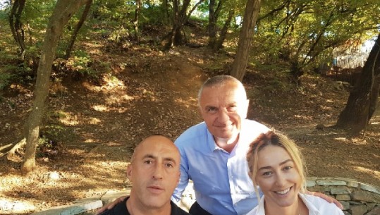Meta nga deti në pyll, takon Ramush Haradinajn dhe i uron fitore Kosovës