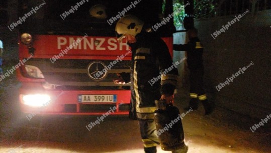  Rrjedh bombola e gazit, shpërthen në flakë banesa në Vlorë (FOTO+VIDEO)