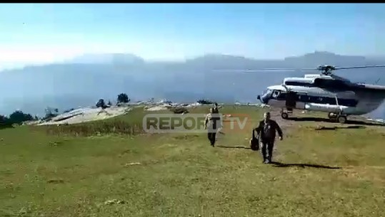 Momenti kur helikopteri merr në mal bariun e sulmuar nga ariu (Pamjet)
