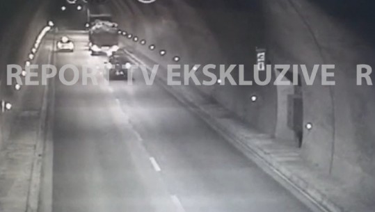 VIDEO-Ekskluzive/ Momenti kur vëllai i deputetes u aksidentua për vdekje në tunel me 146 km/h, dyshohet se ishte i përgjumur
