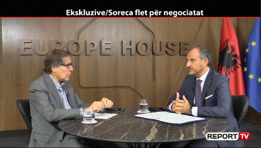 EKSKLUZIVE/ Intervista e plotë e ambasadorit të BE-së, Luigi Soreca në Report Tv