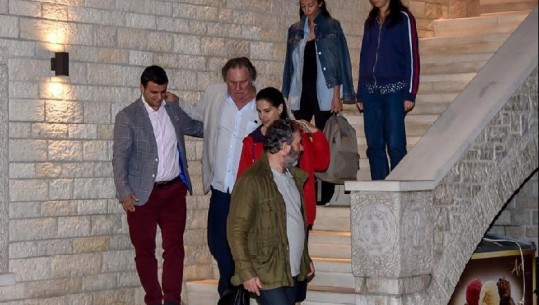 Aktori i madh francez, Gerald Depardieu mbërrin në Gjirokastër për filmin 'Milosheviçi dhe unë'