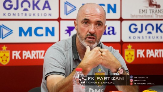 ‘Luajmë pa presion’, trajneri i Partizanit: Rivalët për titull janë Kukësi dhe Tirana