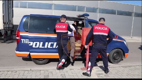 Kontroll 'Blic' në Doganën e Tiranës/ Shoqërohen 7 persona, sekuestrohet një pistoletë (VIDEO)