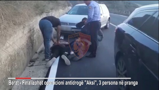 Policia mësyn në Berat e Fier, arrestohen 6 persona me kanabis (VIDEO)