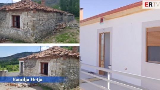 Rama publikon pamjet/ Rindërtohen në kohë rekord shtëpitë e dëmtuara nga tërmeti në Floq të Korçës