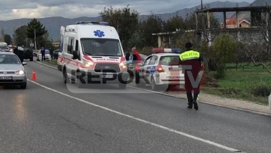 Aksident rrugor në Lezhë, humb jetën drejtuesi i motorit  (VIDEO)