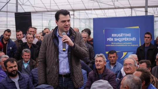 'Me noterë e parukierë nuk bëhet shtet', Basha nga Ura Vajgurore: Thyejuni turinjtë atyre që vijnë për t’u blerë votën (VIDEO)