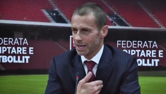 Presidenti i UEFA-s: Projekti i ardhshëm Stadiumi i Kukësit, Shqipëria ka shanset për të pritur një finale europiane