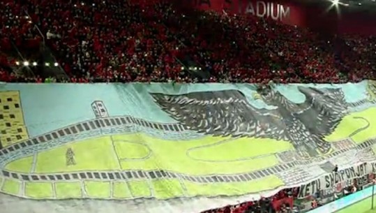 Ndeshja historike! Spektakël dhe emocione në 'Air Albania', 20 mijë flamuj kuqezi në stadium, 1 mijë policë garantuan siguri (FOTO+VIDEO)