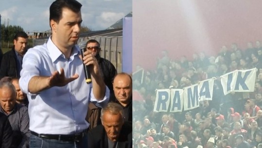 Thirrjet 'Rama ik' në stadium/ Basha: Të hapë rrugën! Demokrati e kritikon: S'jemi kurrë për koalicion me LSI-në (VIDEO)