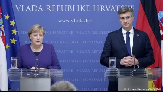 Lëvizja e Kroacisë për Ballkanin Perëndimor, Merkel: Do të bisedoj me Macron për zgjerimin, BE të mos tërhiqet nga premtimet (VIDEO)