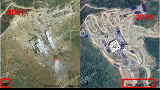 Pamje satelitore të masakrës mjedisore, kompania turke në Kukës ndërtoi objekte pa leje, në veprim policia ndërtimore