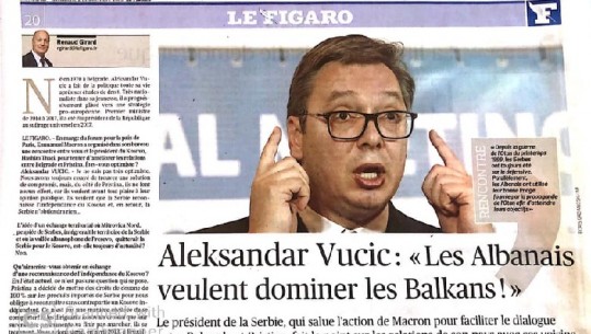 Vuçiç për 'Le Figaro