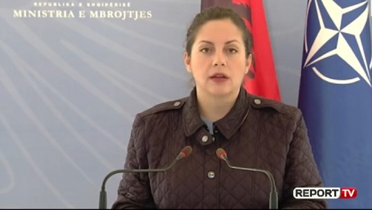 Ministrja Xhaçka telefon komandantët e ushtarëve jashtë atdheut, u jep lajmin e mirë për familjarët në Shqipëri