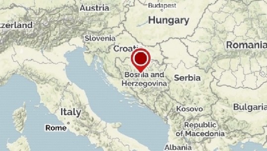 Lajm i fundit/ Tërmet në Bosnjë, lëkundjet ndjehen edhe në Tiranë