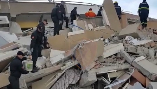 Policia: Prej mëngjesit të sotëm janë nxjerrë 3 persona të pajetë nga rrënojat! Kërkimet vijojnë pa ndërprerë (VIDEO)