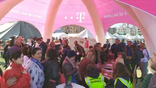 Shërbime telefonike falas nga Telekom Albania për të prekurit nga tërmeti