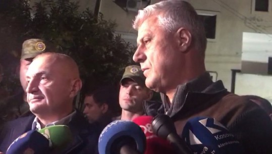 Thaçi në Durrës: Dyert në Kosovë janë të hapura për shqiptarët