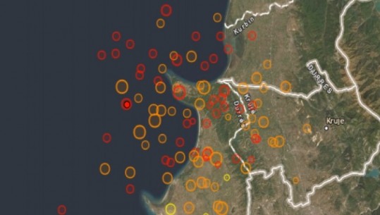 Tjetër pasgoditje tërmeti, 4.4 ballë në Kepin e Rodonit