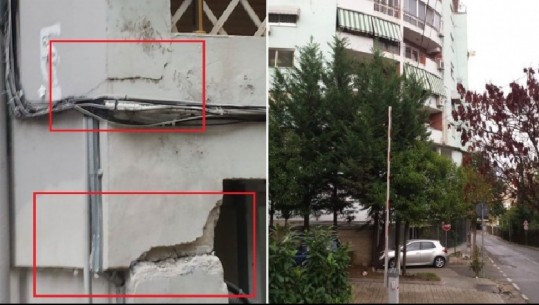 Tiranë,  çahen kollonat e një pallati tek 'Kodra e Diellit' 